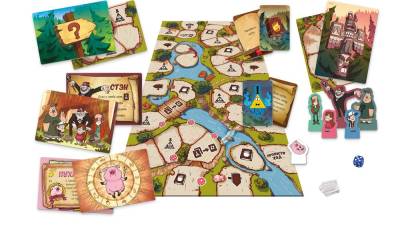 Купить Гравити Фолз: Спасти Пухлю. Настольная игра в БУКВАЕШКА